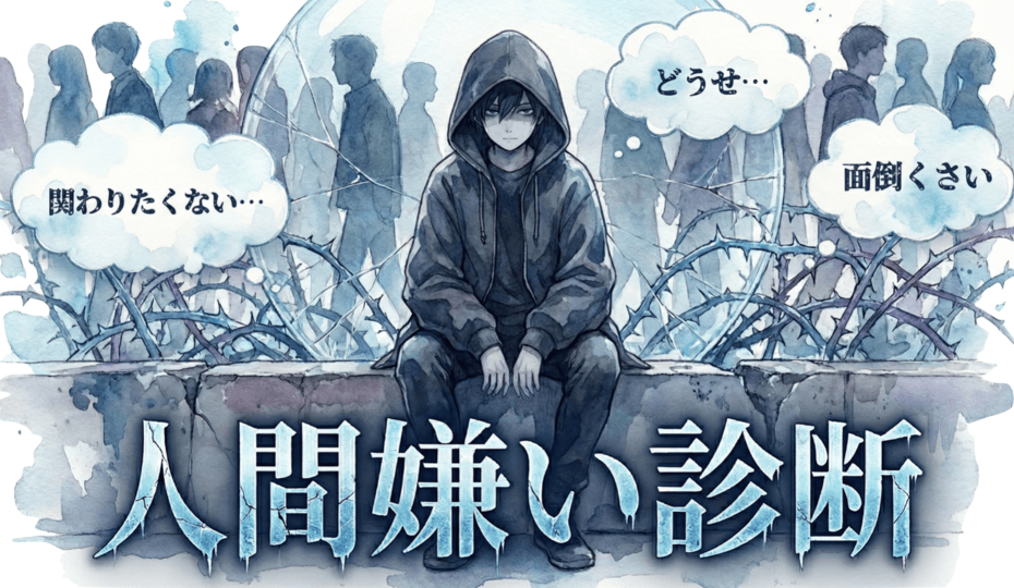 【無料】人間嫌い診断テスト